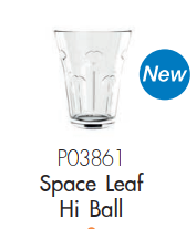 P03861 Space Leaf Hi Ball